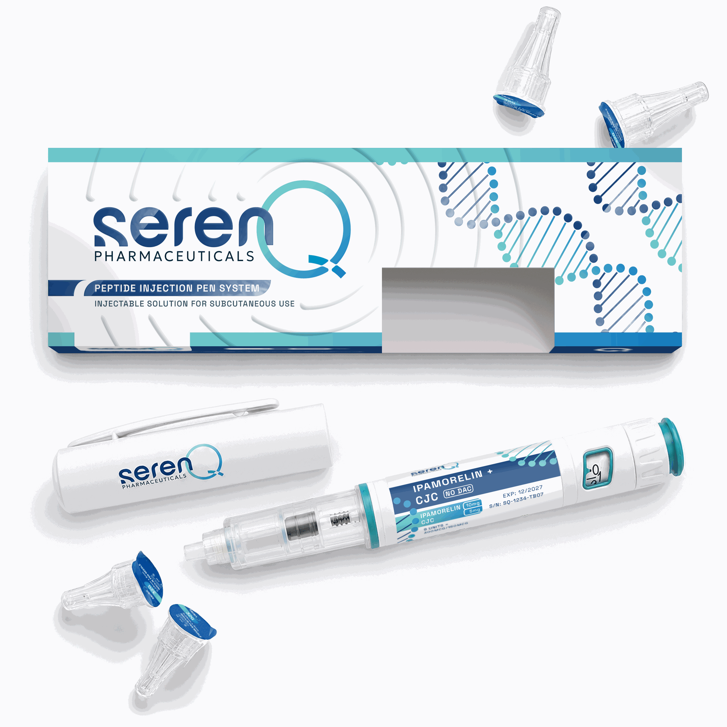 SerenQ Ipamorelin + CJC 1295 (No Dac) Peptide Pen